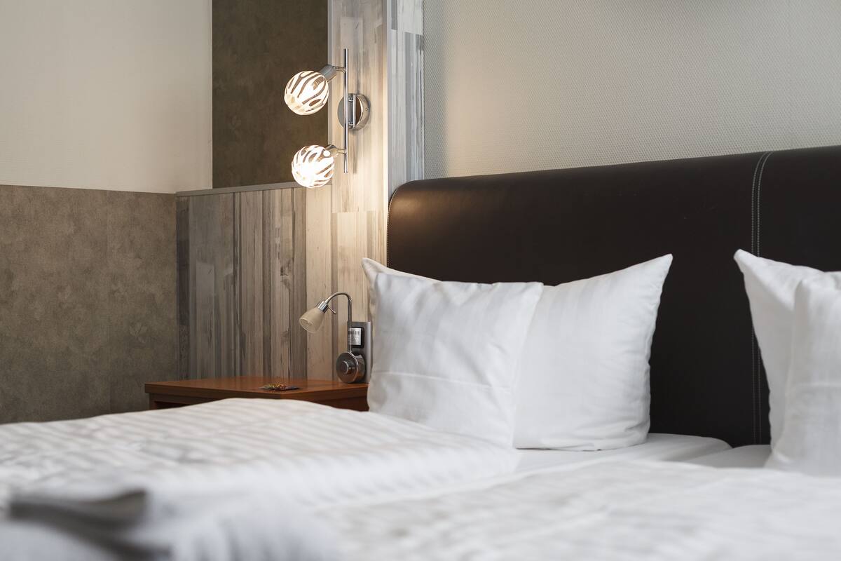 standard double room | 1 bedroom, desk, blackout curtains, free wifi