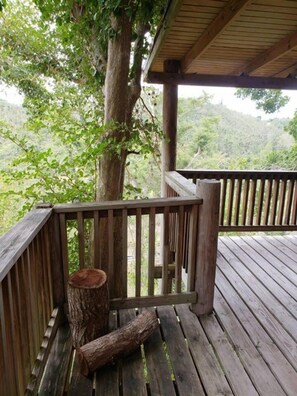 Lägenhet - 2 queensize-sängar (Beautiful Santa Isabel Luxury Farm Wo) | Balkong
