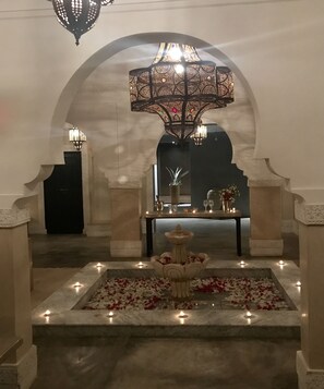 Zona de estar del vestíbulo