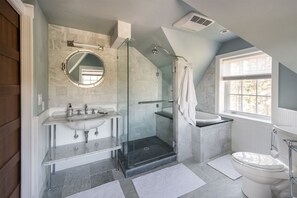 Bathtub, towels - Unparalleled Luxury at This Oceanfront Home on a Private Peninsula (Cape Elizabeth)