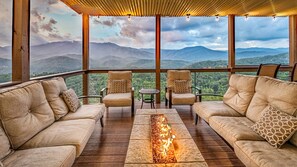 Property grounds - ASTONISHING Luxury Cabin! Majestic VIEWS! Theater! Fire Pits! HUGE Decks Hot Tub (Gatlinburg)