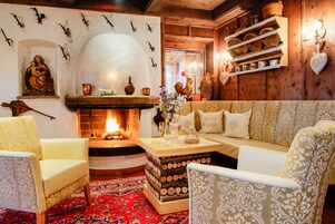 Sala de estar en el lobby