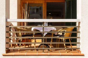 Outdoor dining - Codonyer A - Nice apartment with communal pool in Port de Pollença (Port de Pollença)