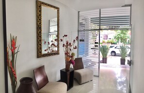 Lobby sitting area