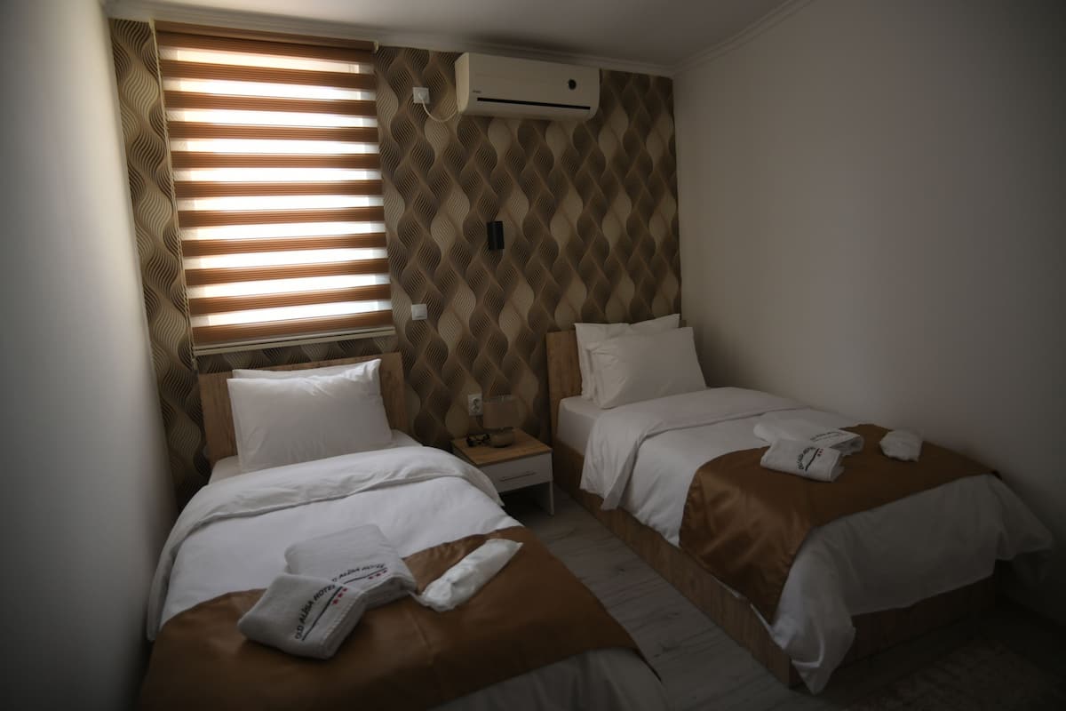 Chambre Standard Double ou avec lits jumeaux | Minibar, bureau, fer et planche à repasser, Wi-Fi gratuit
