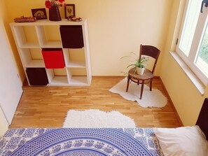 4 室のベッドルーム、セーフティボックス (室内)、アイロン / アイロン台、WiFi