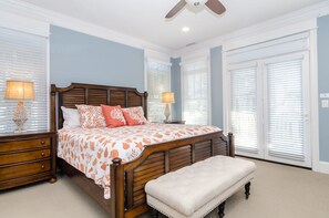 4 slaapkamers, een strijkplank/strijkijzer, wifi, beddengoed