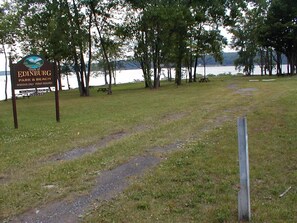 Edinburg Park.  Batchlerville Bridge. S. Shore.  Swimming.