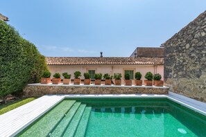 Una piscina climatizada