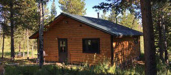 Hyggelig hytte med dam, privat skiløb / vandresti