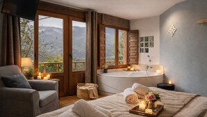 Unclassified image, 4 of 40, button - Magical Place, Ideal Couples: Jacuzzi, Mountains, Barbecue And Fireplace (Asturias)