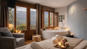 1 slaapkamer, een strijkplank/strijkijzer, wifi, beddengoed