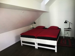 2 chambres, Wi-Fi, literie fournie
