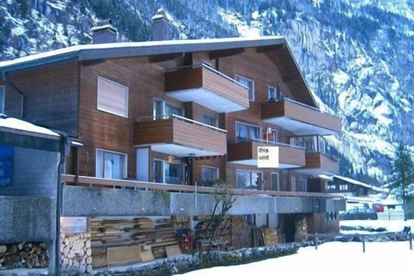 Balcony facing Staubbach Falls