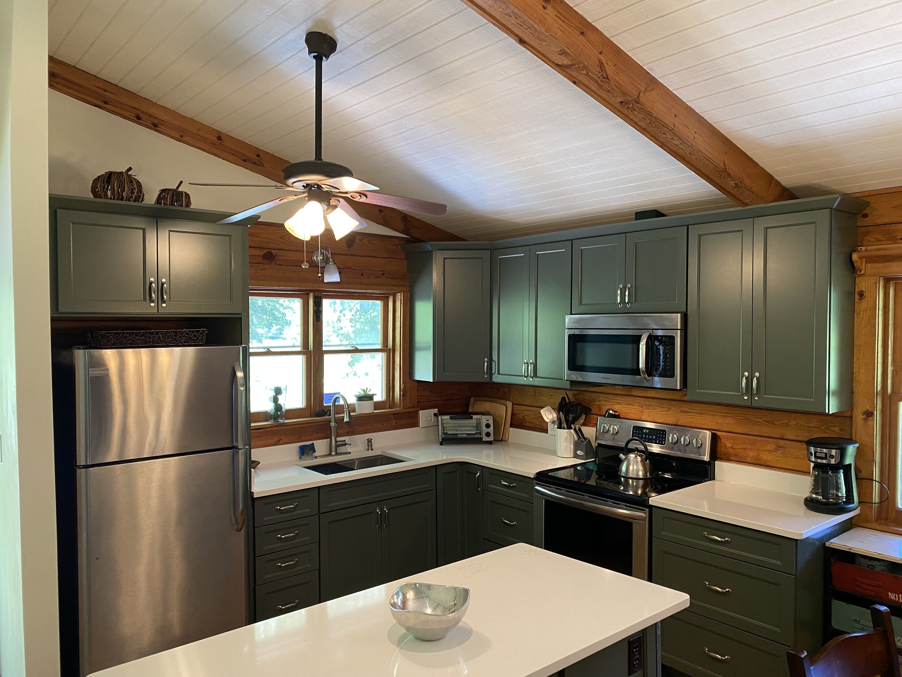 The Bald Spot-A Log Cabin Home