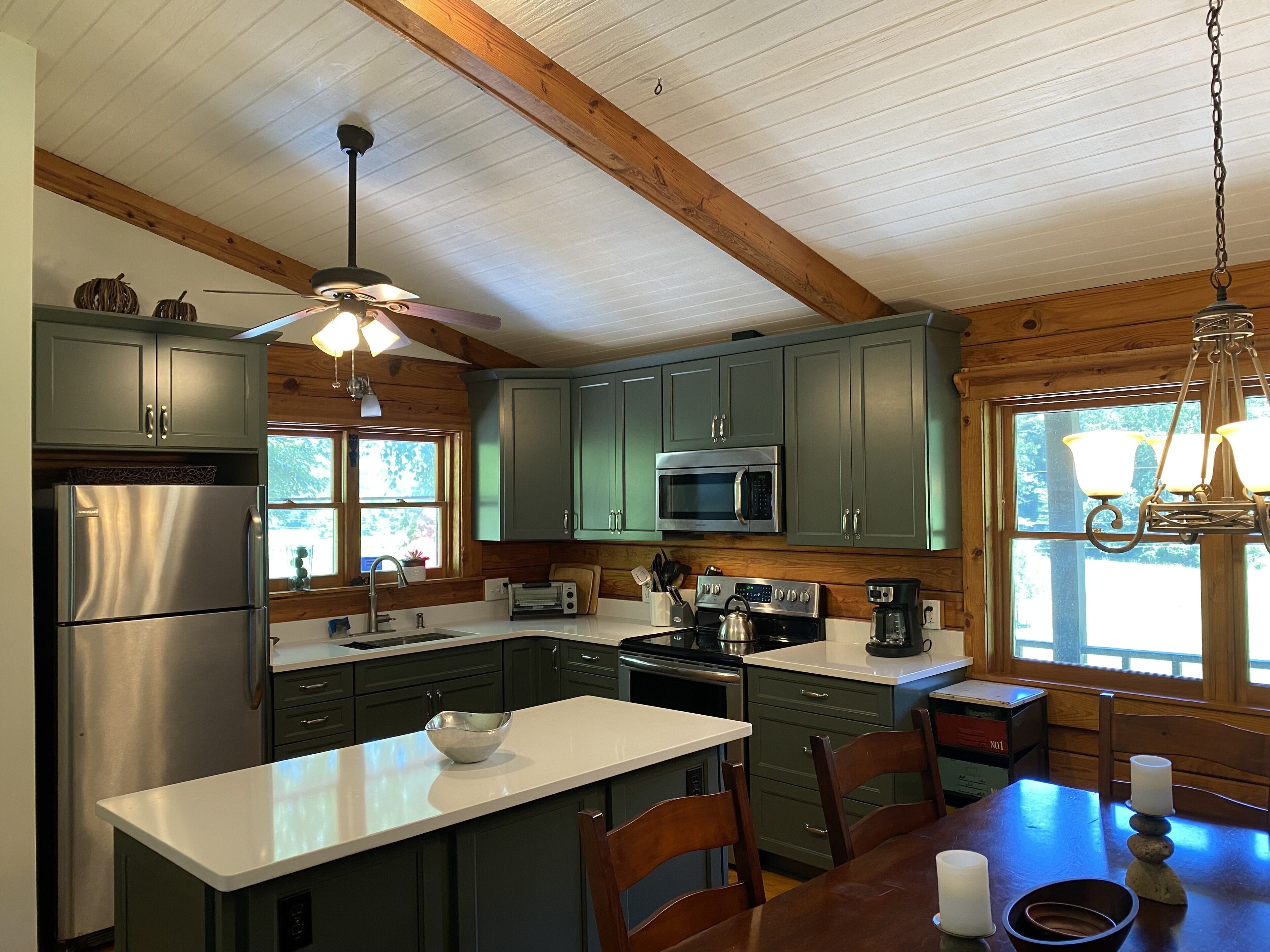 The Bald Spot-A Log Cabin Home