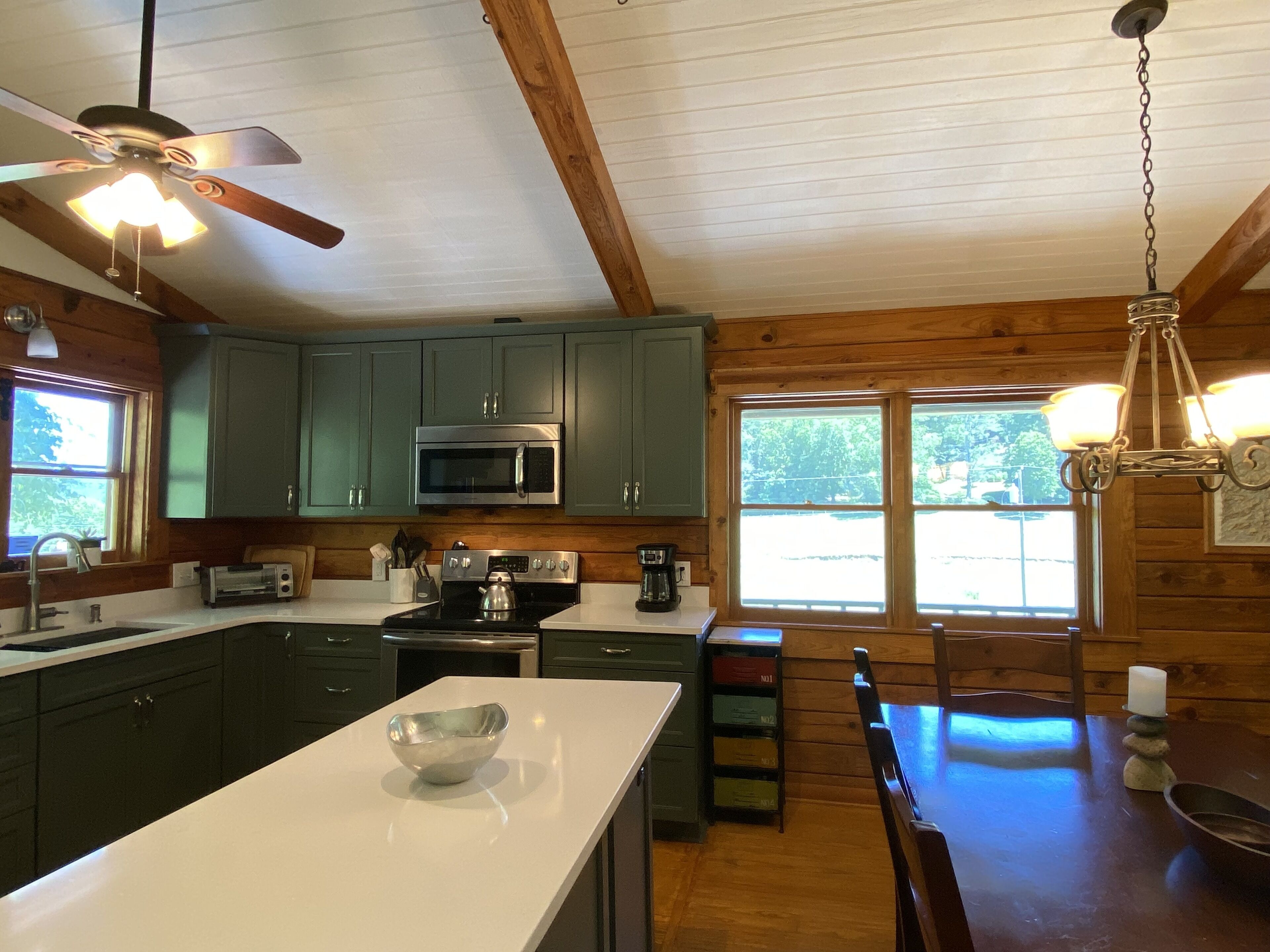 The Bald Spot-A Log Cabin Home