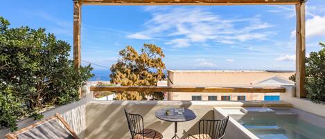 King Suite with Spa Bath | Terrasse/Patio