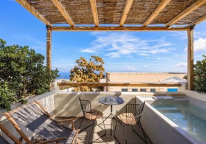 King Suite with Spa Bath | Terrasse/patio