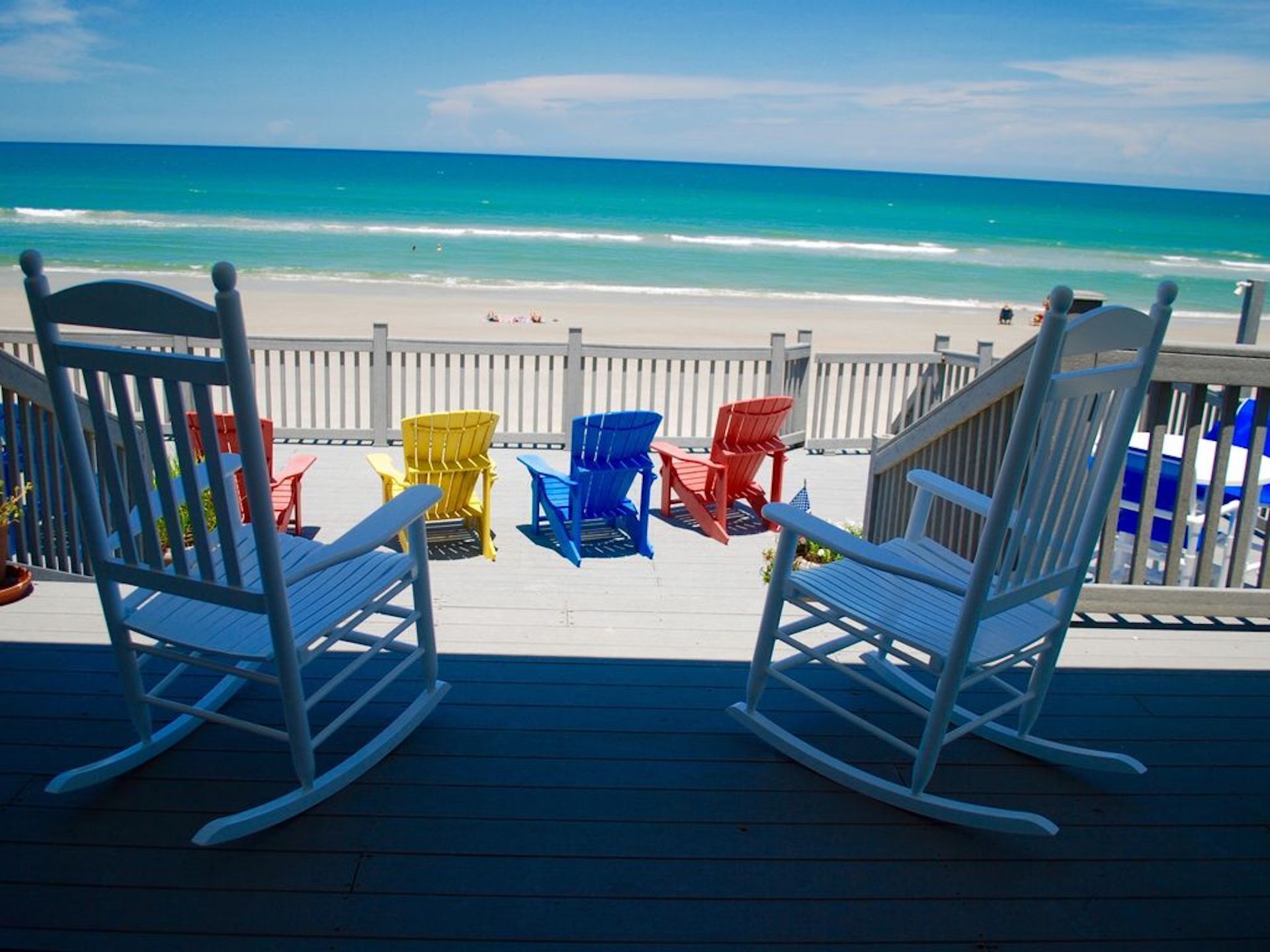 OCEAN FRONT RETREAT.  Great for large families.   30-day minimum rental. 