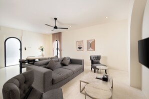 Luxury Villa, 2 Bedrooms, Pool View | Living area - The Grand Daha Luxury Villas (Seminyak)