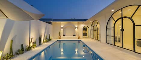 Façade de l’hébergement