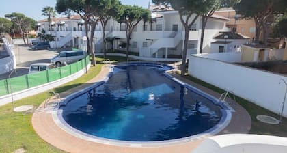 Apartment Castillo de Mar, Pool und Parkplatz