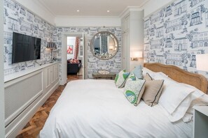 1 غرفة نوم ومكواة/لوح كي وواي فاي وملاءات أسرّة