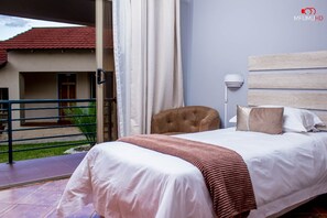 View from room - Rose Villa Lodge (Kitwe)