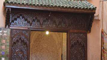 Façade de l’hébergement