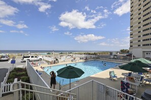 Indoor pool - XPLORIE ACTIVITIES & LINENS INCLUDED*! Views of the ocean, bay and city skyline. (Ocean City)