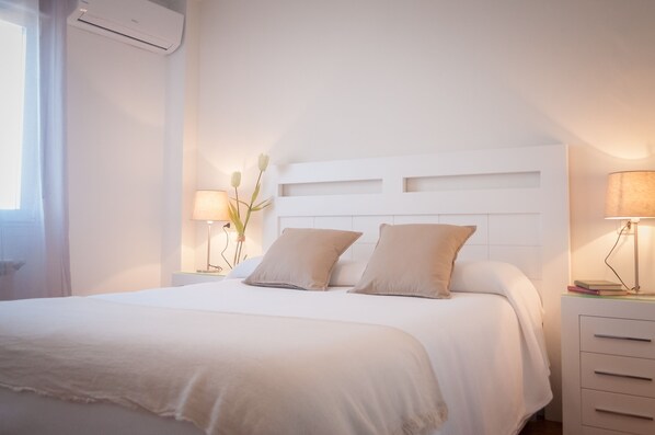 3 chambres, systĂšme dâinsonorisation, fer et planche Ă repasser, Wi-Fi