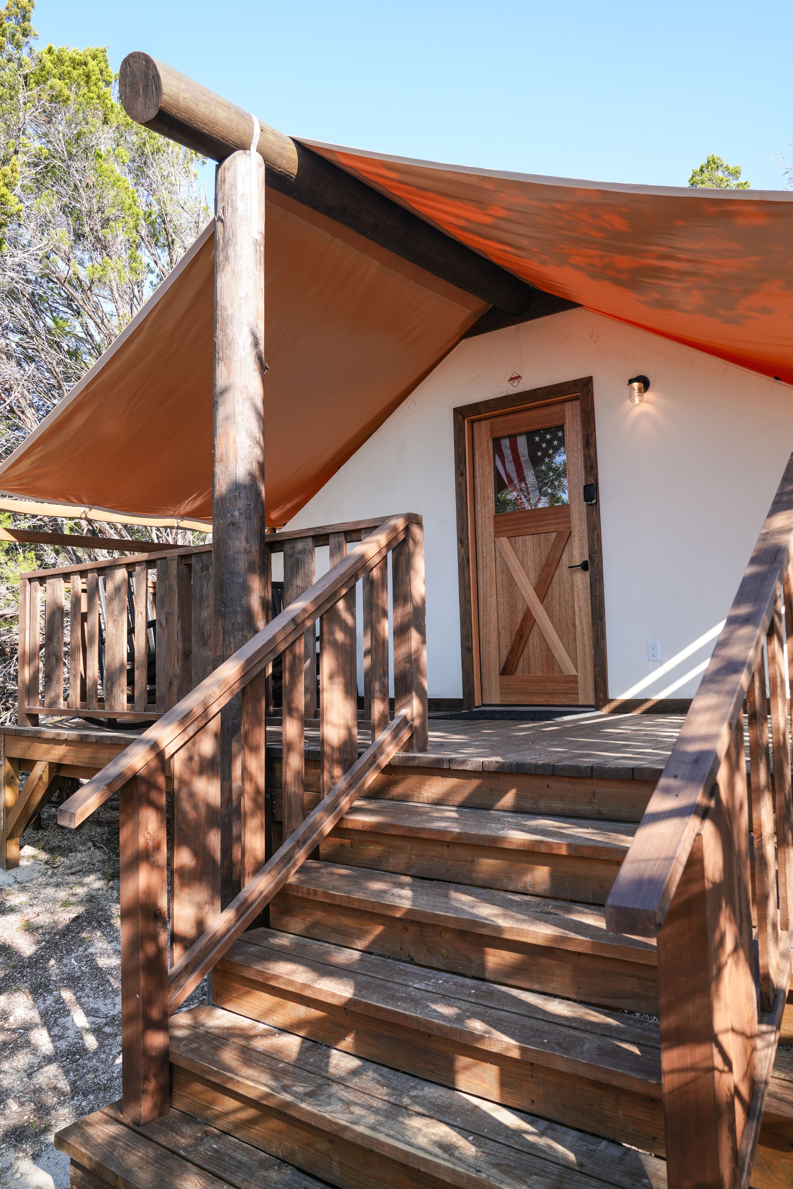 luxury tent | individually decorated, individually furnished, iron/ironing board