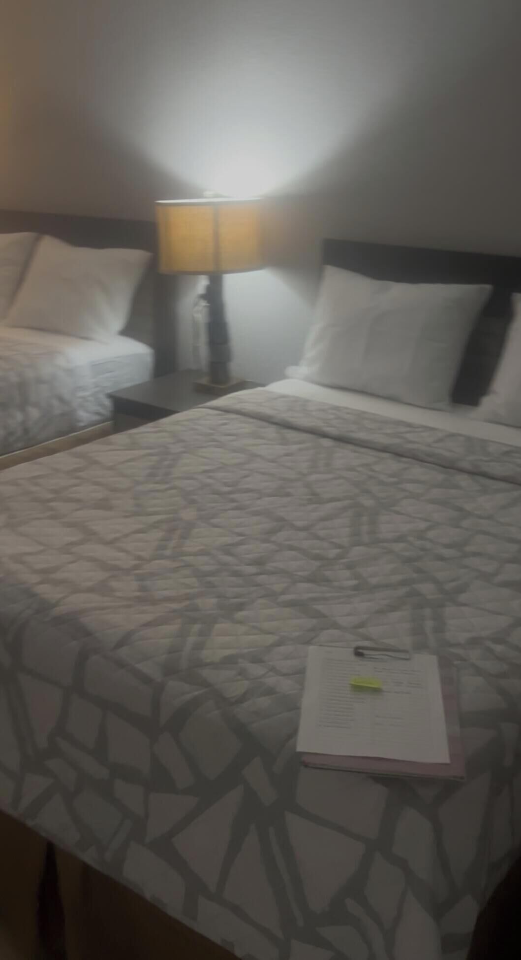 Rom – basic, 2 queensize-senger, ikke-røyk | Individuelt innredet, lydisolert, strykejern/-brett og wi-fi (inkludert)