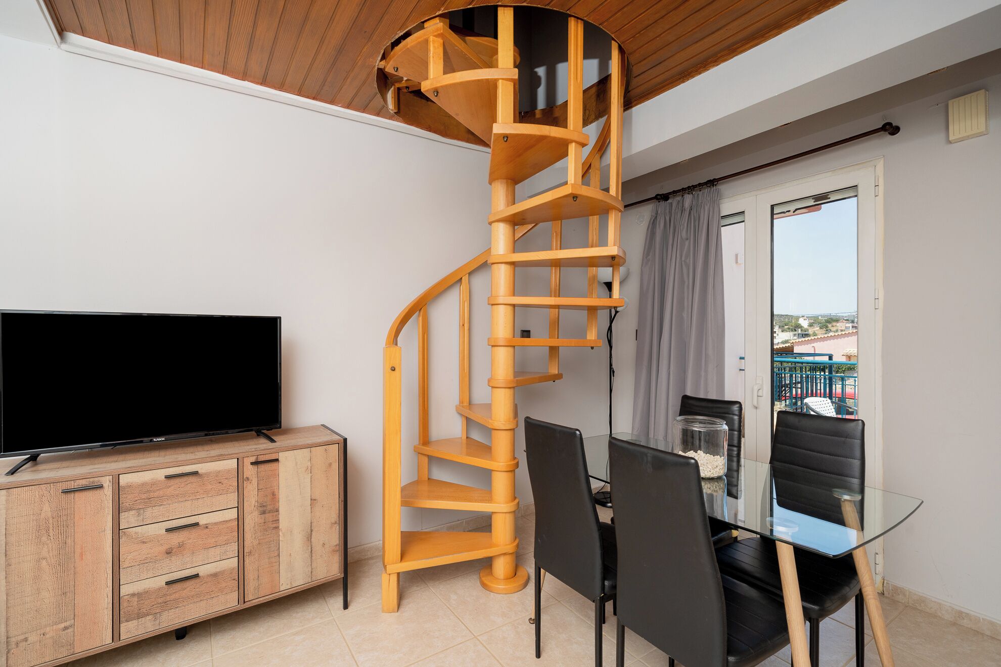 Classic Apartment, 1 Bedroom (7) | Living area | 32-inch flat-screen TV with cable channels, TV