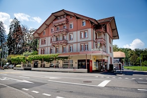 Fassade der Unterkunft