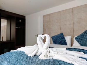 Deluxe-Apartment, 2 Schlafzimmer, 2 Bäder, Bergblick