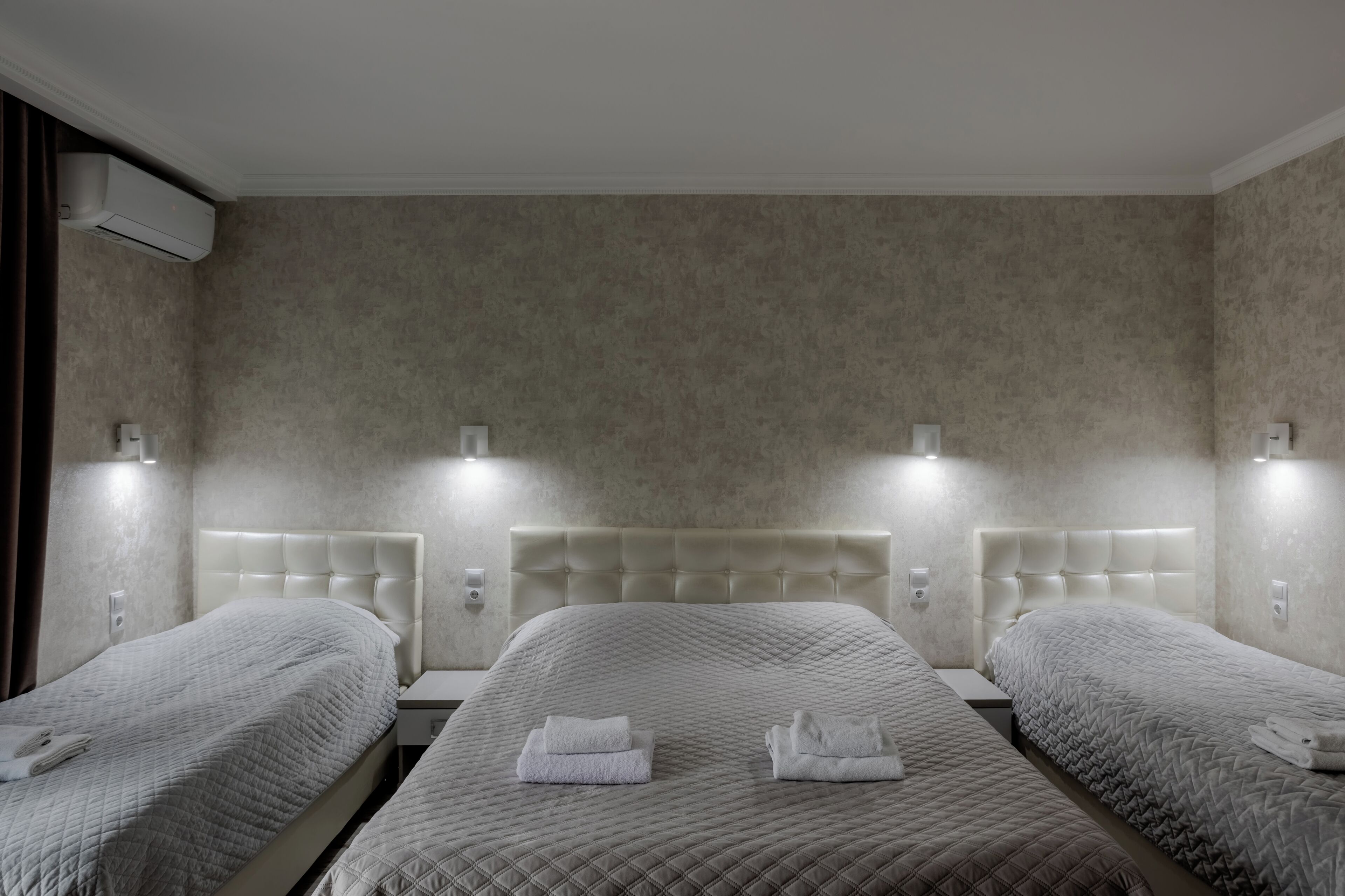 Luxury Quadruple Room | Premium bedding, pillowtop beds, individually decorated