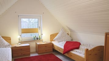 2 chambres, draps fournis