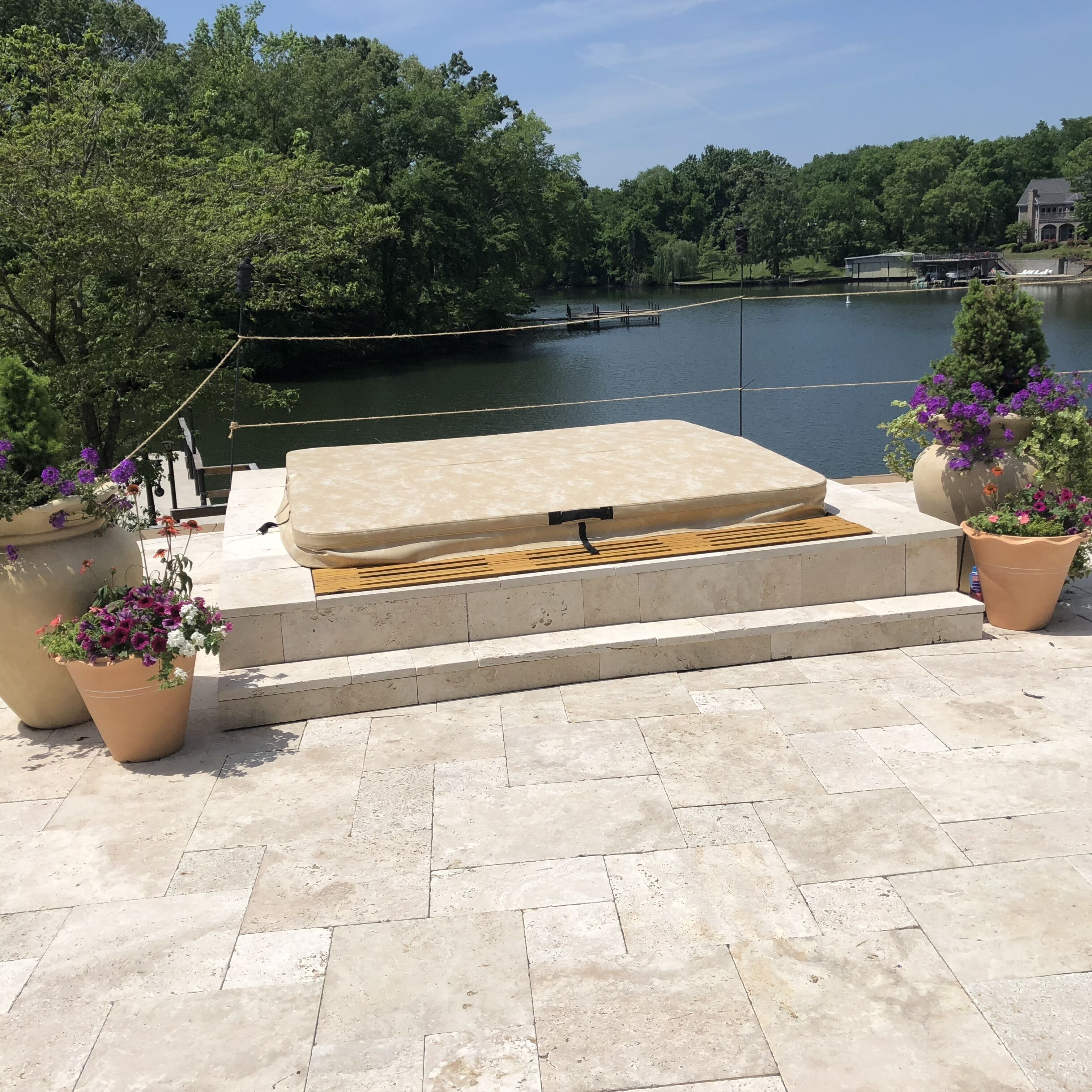 Enceinte de l’hébergement