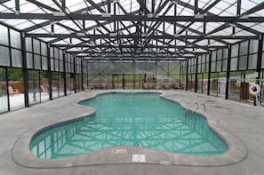 Piscine couverte, piscine chauffée