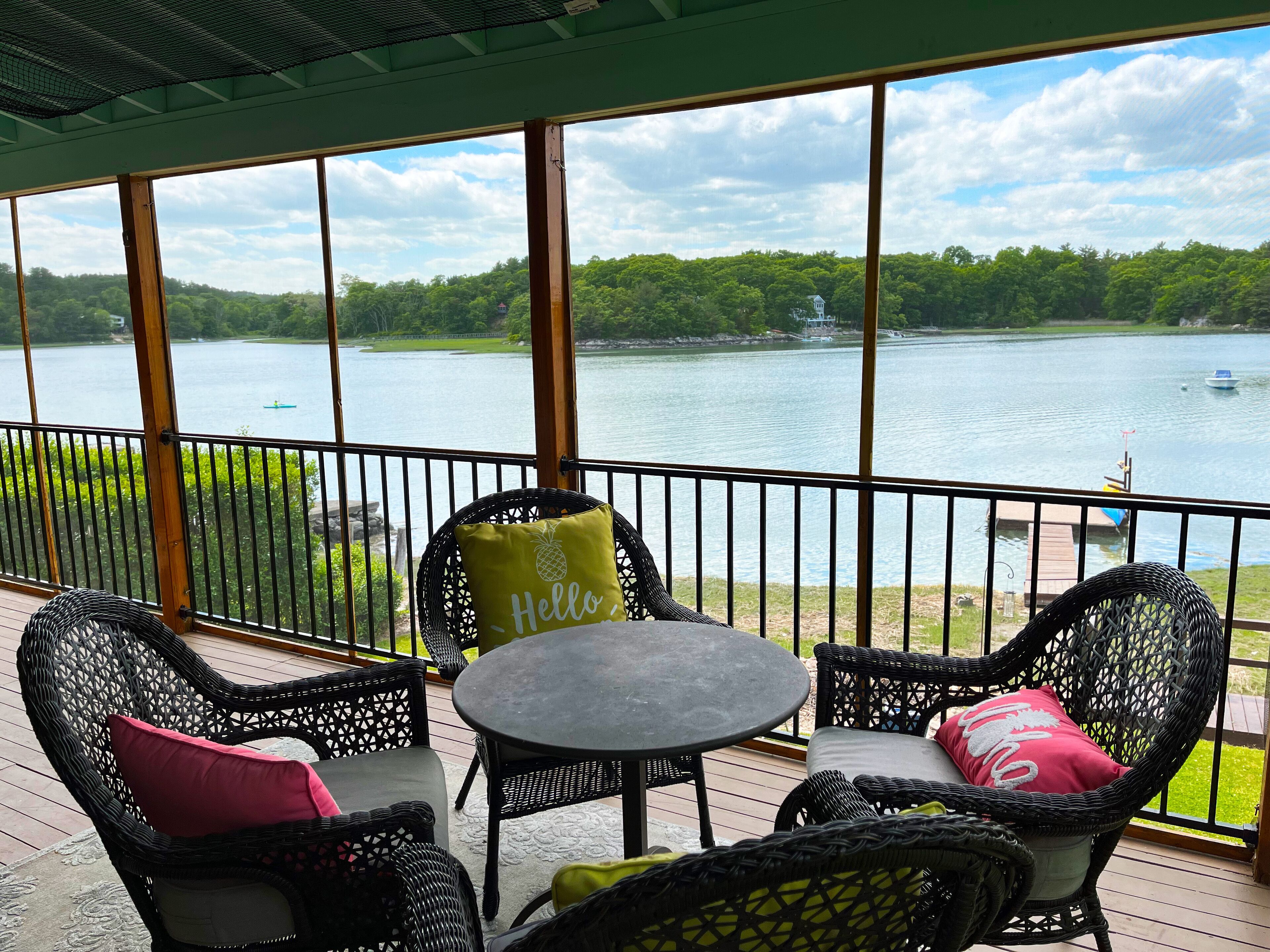 Waterfront Home, Private Dock, Ocean Access, 4+ Bedroom, 2 Bath, Porch, Sunsets
