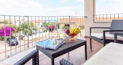 Gran villa de Valledoria con piscina para 10 personas a 500 metros de la playa