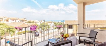 Large Valledoria Villa with pool for 10 people 500 meters from the beach