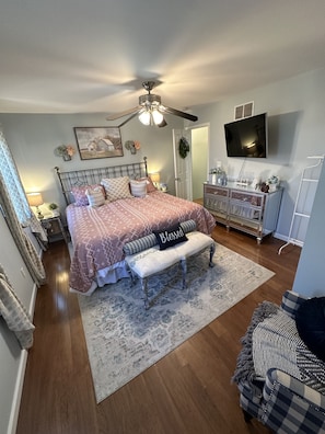 4 habitaciones y caja de seguridad en la habitación 