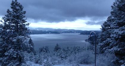 Relax in beautiful mountain serenity while planning your local adventures.