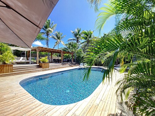 Upea Villa St-Anne Helleux, 150 metrin päässä merestä