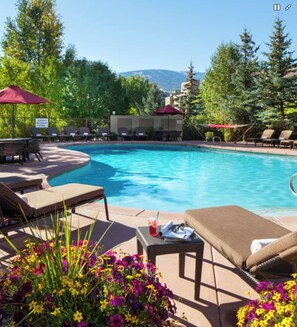 Indoor pool, outdoor pool