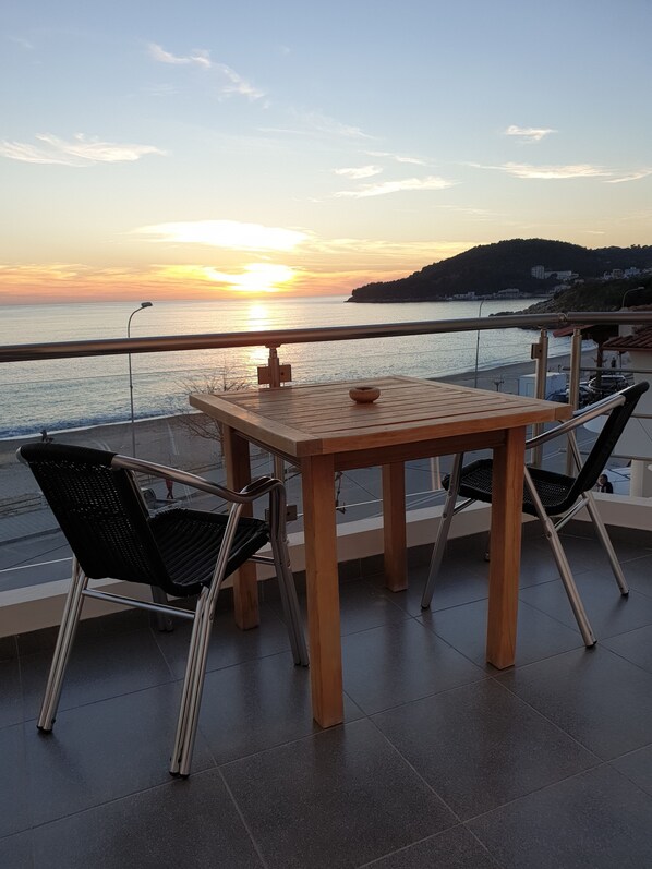 Panoramic Double Room, Sea View | View from room - Golden Hotel (Himarë)