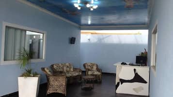Sala de estar en el lobby